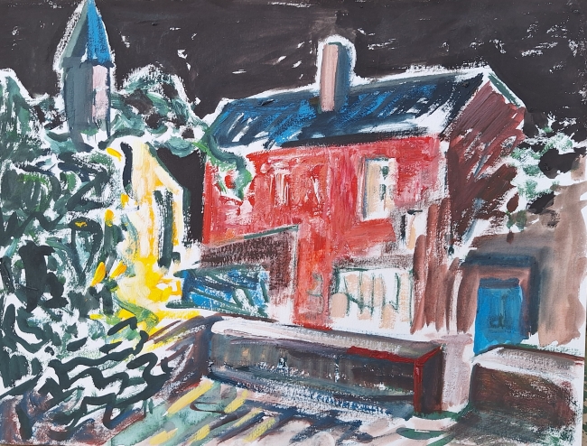 Olivier Jeunon, gouache